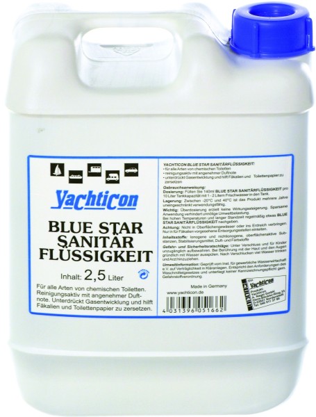 Blue Star Sanitary Liquid 2,5 Litres