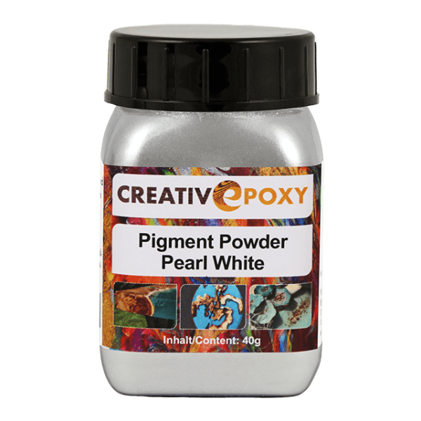 CreativEpoxy Pigment Puder Met. Pearl-White 40 g