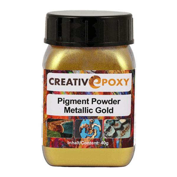 CreativEpoxy Pigment Puder Metallic Gold 40 g