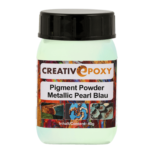 CreativEpoxy Pigment Puder Met. Pearl-Blue 40 g